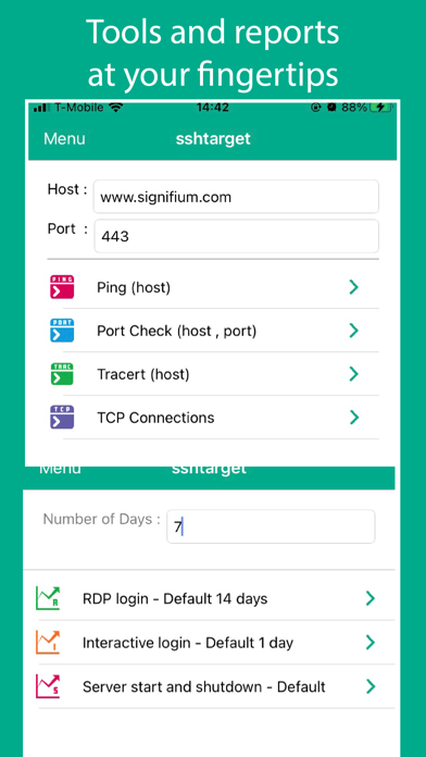 Screenshot di WinSignify - Windows Servers