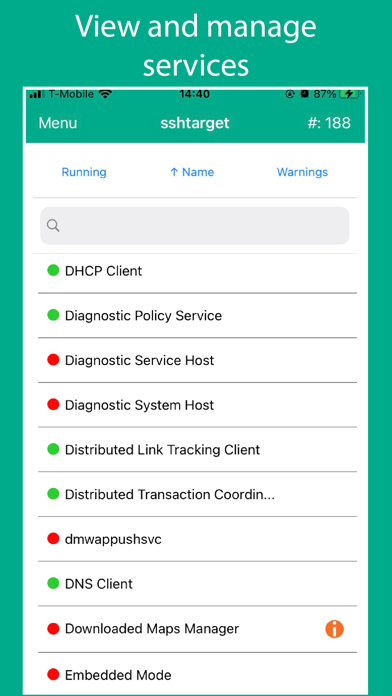 Screenshot di WinSignify - Windows Servers