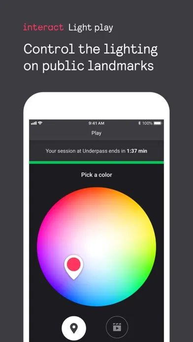 Ảnh chụp màn hình của Interact Light play