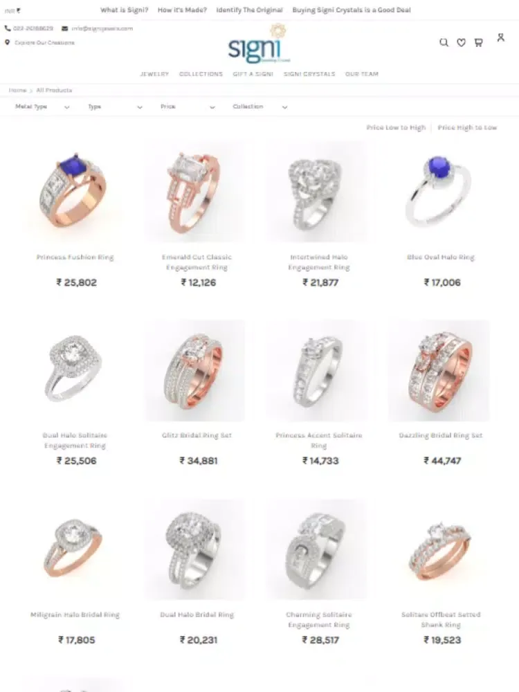 Captures d'écran de Signi Jewels iPad 