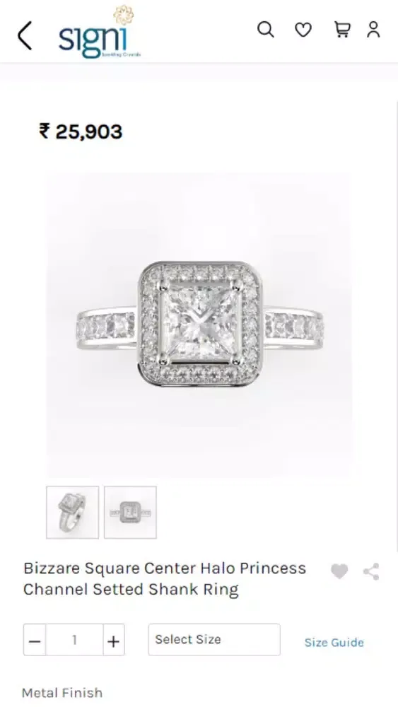 Captures d'écran de Signi Jewels