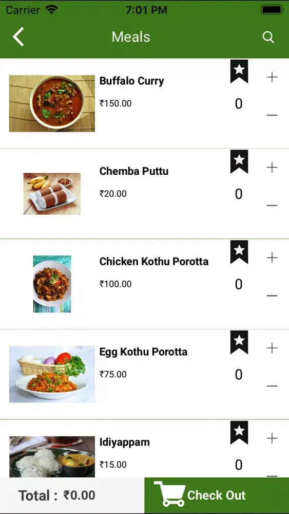 Zrzuty ekranu Bamboo Foodz