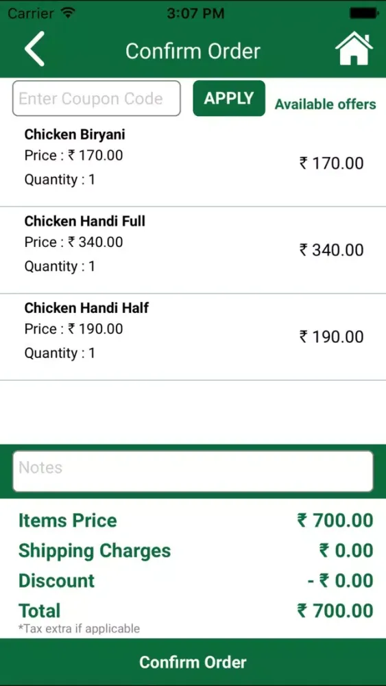 Ảnh chụp màn hình của Malvan Tadka, Shop No.17, Sector 35, Navi Mumbai