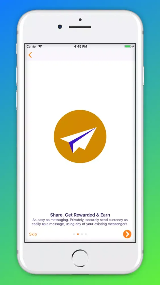 Tangkapan skrin SignKeys Secure Wallet