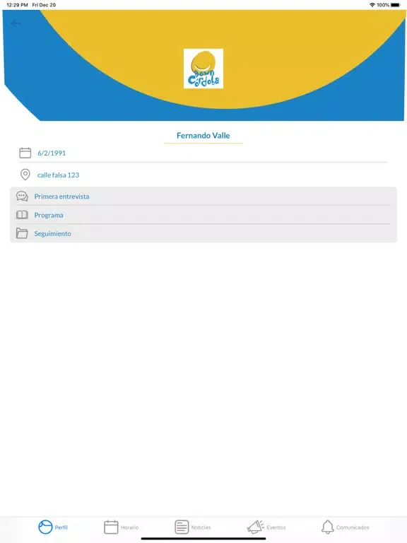 Screenshot di Comunica-Down iPad 