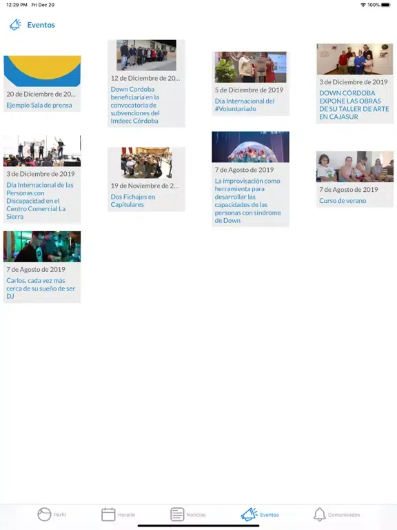 Screenshot di Comunica-Down iPad 