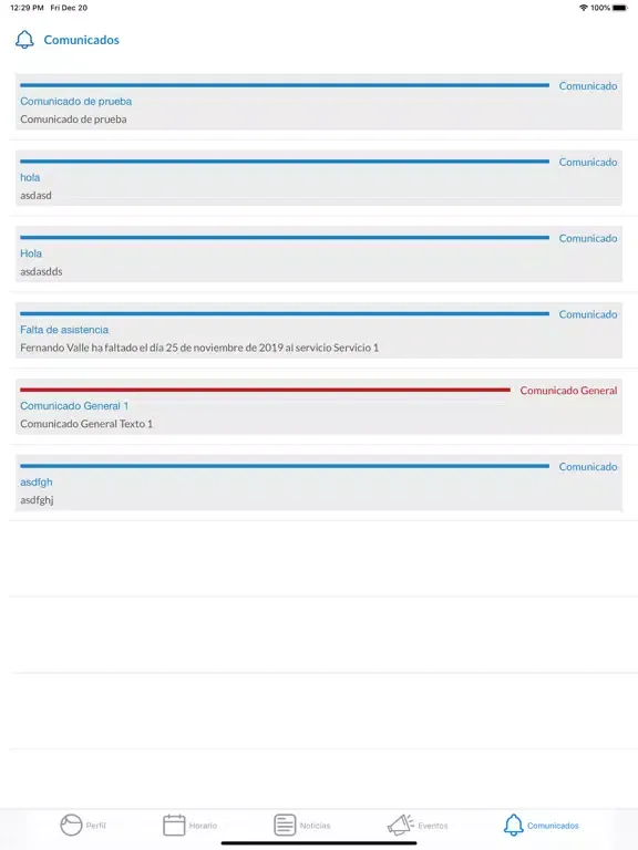 Screenshot di Comunica-Down iPad 