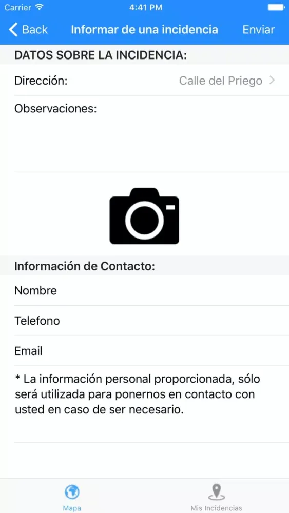Incidencias Baena应用截图