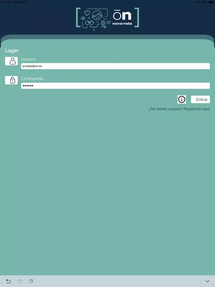 Ópticas Navarrete App iPad  سکرین شاٹس