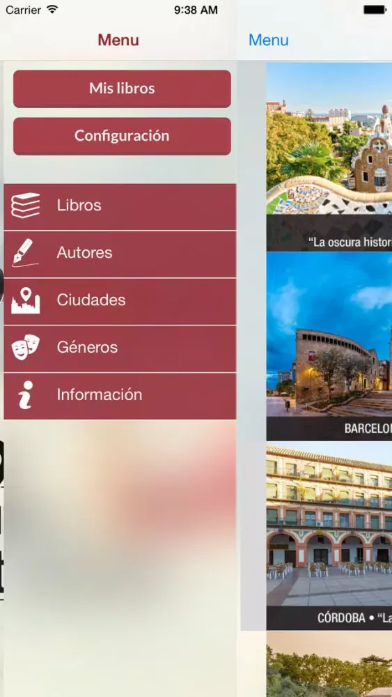 Rutas Literarias سکرین شاٹس