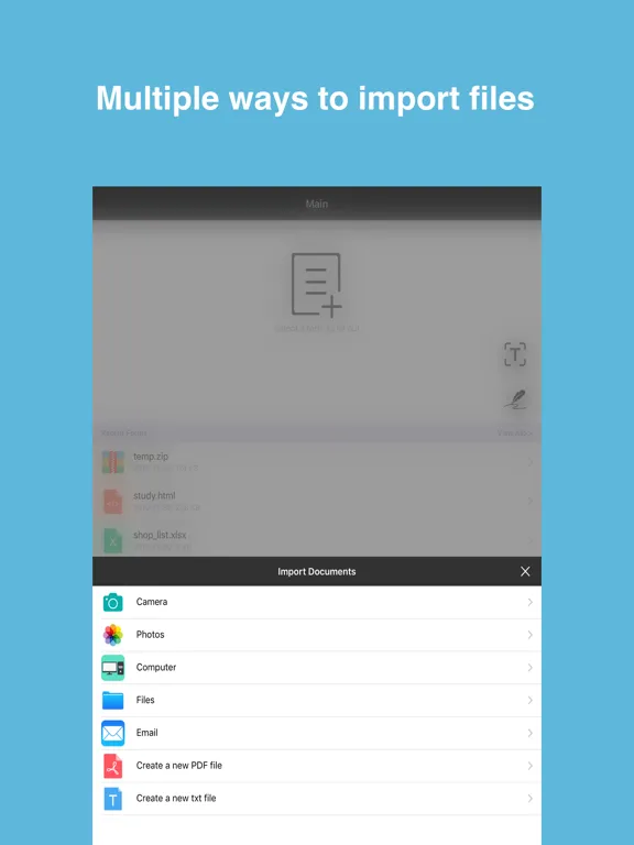 SignMe - Sign & Scan PDF Docs iPad  स्क्रीनशॉट