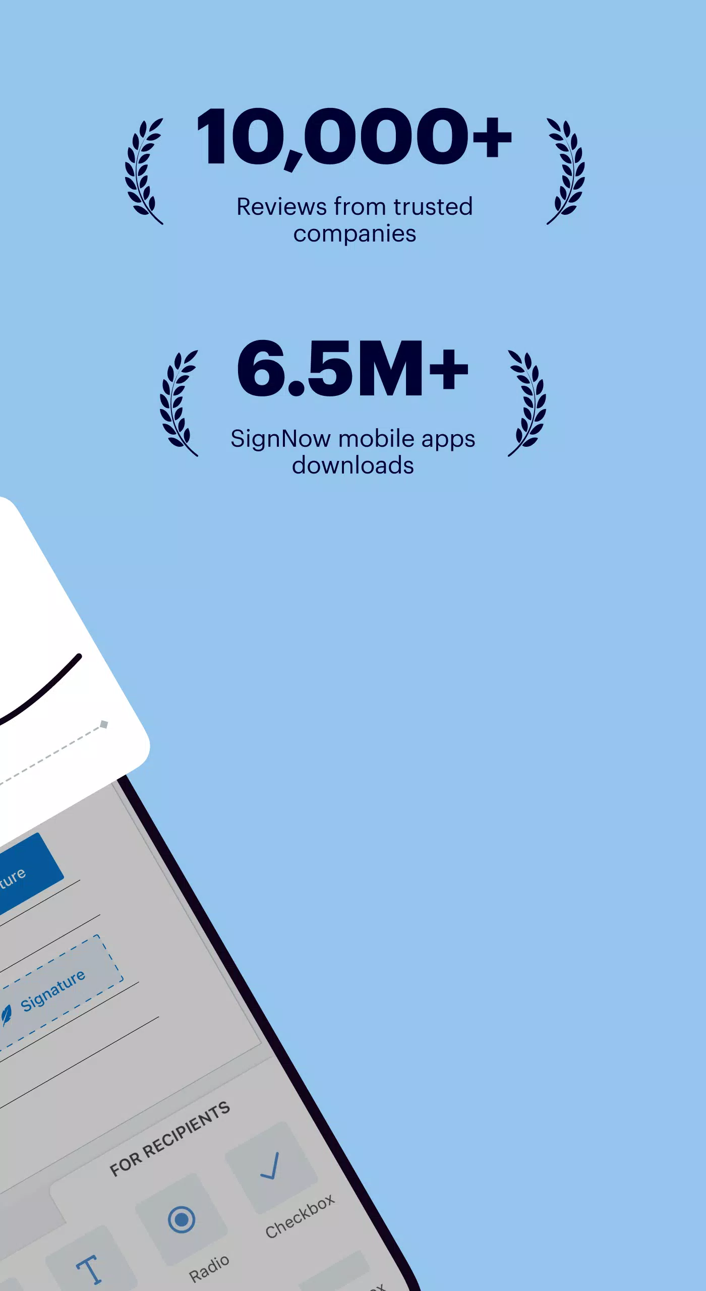 signNow: Sign & Fill PDF Docs Screenshots
