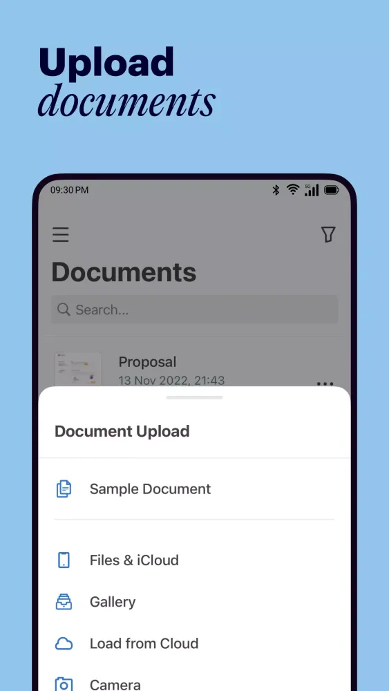 Zrzuty ekranu signNow: Sign & Fill PDF Docs