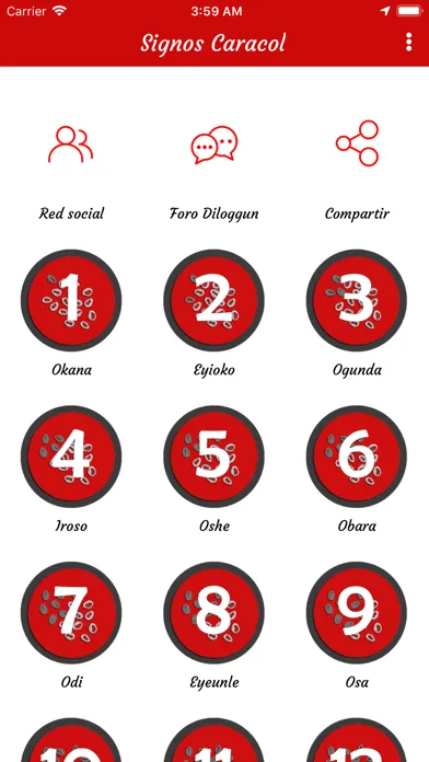 Signos del Caracol应用截图