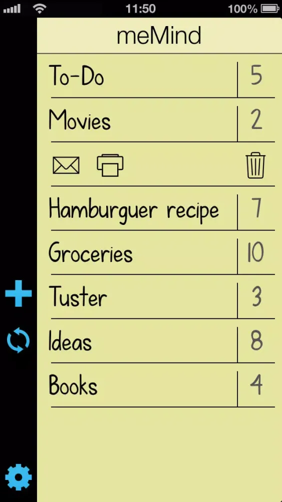 meMind Lite - Great to-do and list organizer سکرین شاٹس
