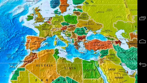 Screenshot di World Map