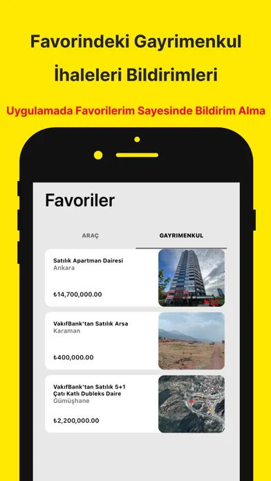 İhale Bulucu: Emlak & Araç Ara Ekran Görüntüleri
