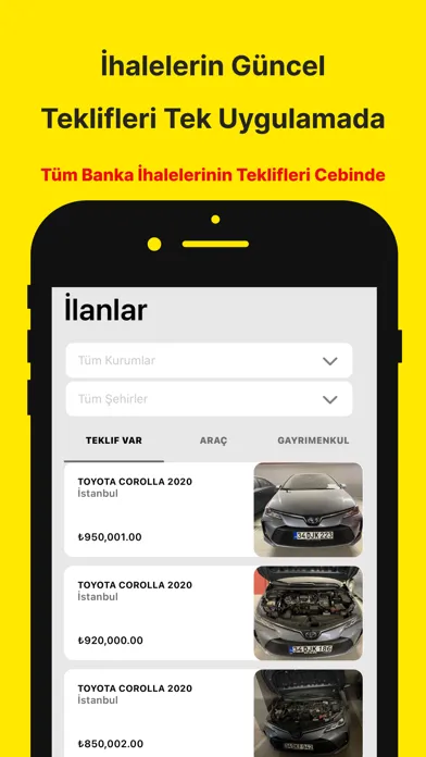 İhale Bulucu: Emlak & Araç Ara Ekran Görüntüleri