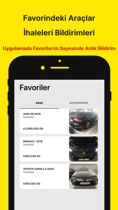İhale Bulucu: Emlak & Araç Ara Ekran Görüntüleri