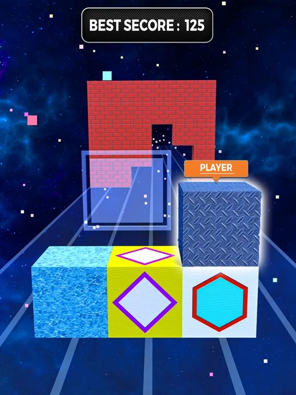 Ảnh chụp màn hình của Cube Block Blash Adventure iPad 