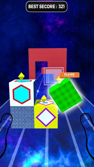 Ảnh chụp màn hình của Cube Block Blash Adventure