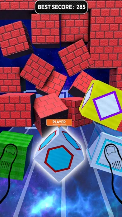 Ảnh chụp màn hình của Cube Block Blash Adventure