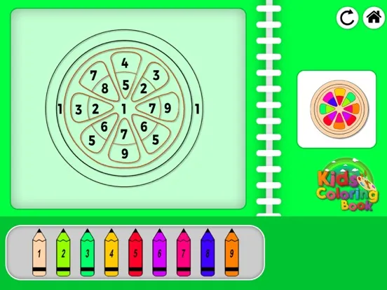 Coloring Art Number Paint Book iPad  Screenshots