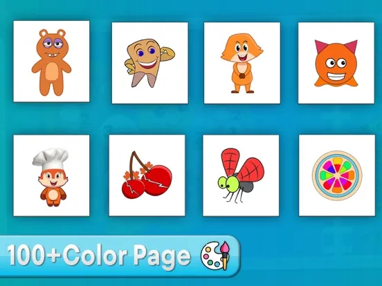 Coloring Art Number Paint Book iPad  Screenshots