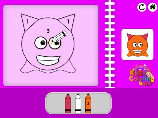 Coloring Art Number Paint Book iPad  Screenshots