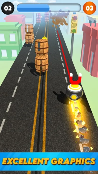 تصاویر Speedy Going Balls 3D