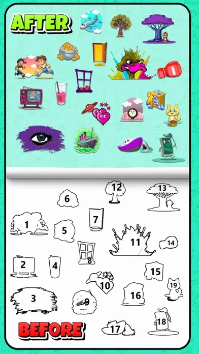 Sticker Color Book by number سکرین شاٹس
