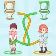 Toilet Rush Puzzle Game