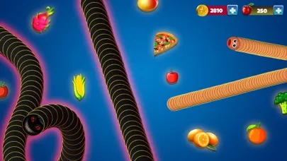 Tangkapan layar Snake Worm.io Hunter Games