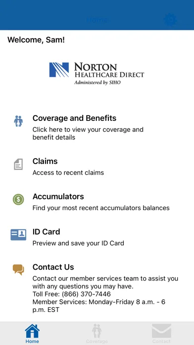 Norton Healthcare Direct سکرین شاٹس