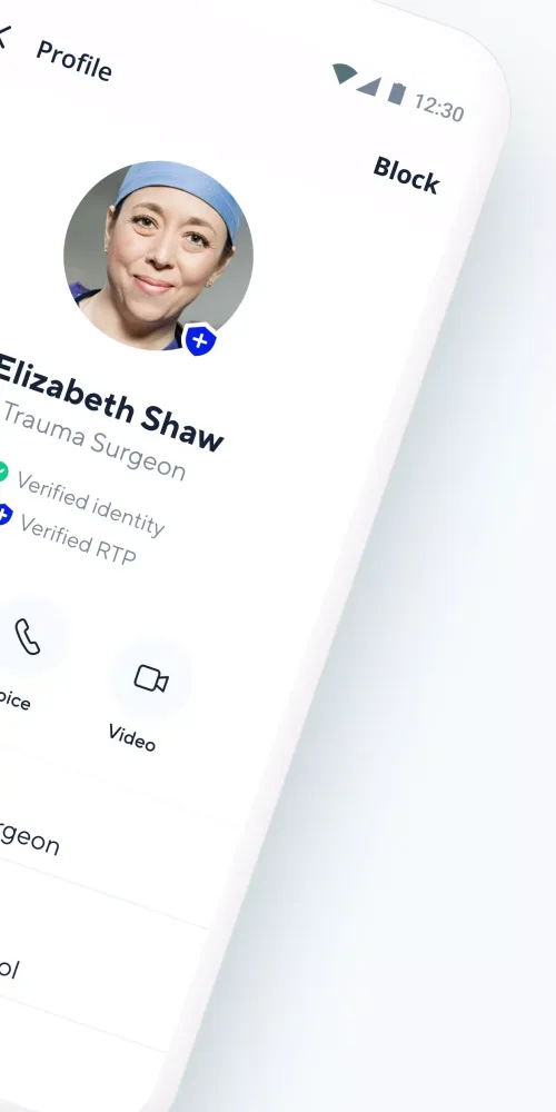 Zrzuty ekranu Doctolib Siilo