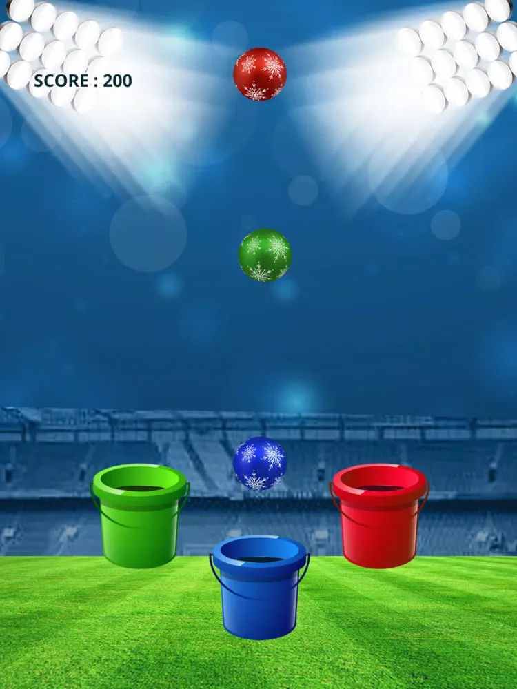 Bucket Ball Catch iPad  سکرین شاٹس