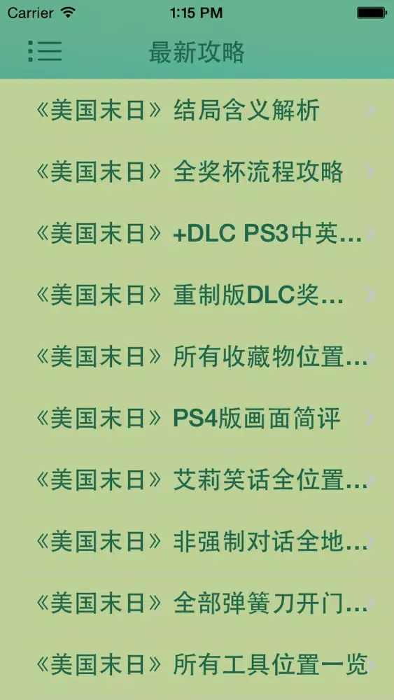 تصاویر 游戏攻略For美国末日