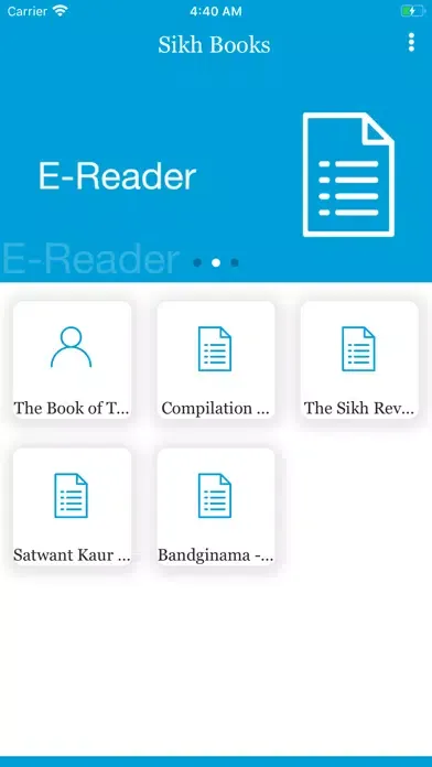 Captures d'écran de Sikh Books