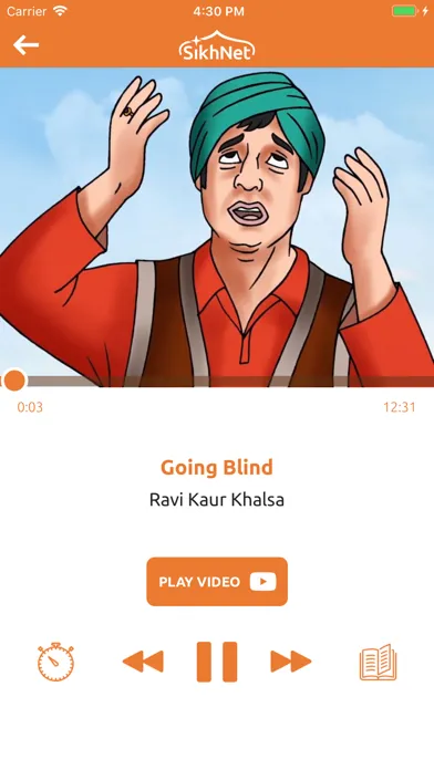 Capturas de pantalla de SikhNet Stories