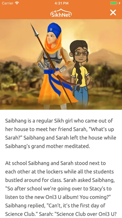 Capturas de pantalla de SikhNet Stories