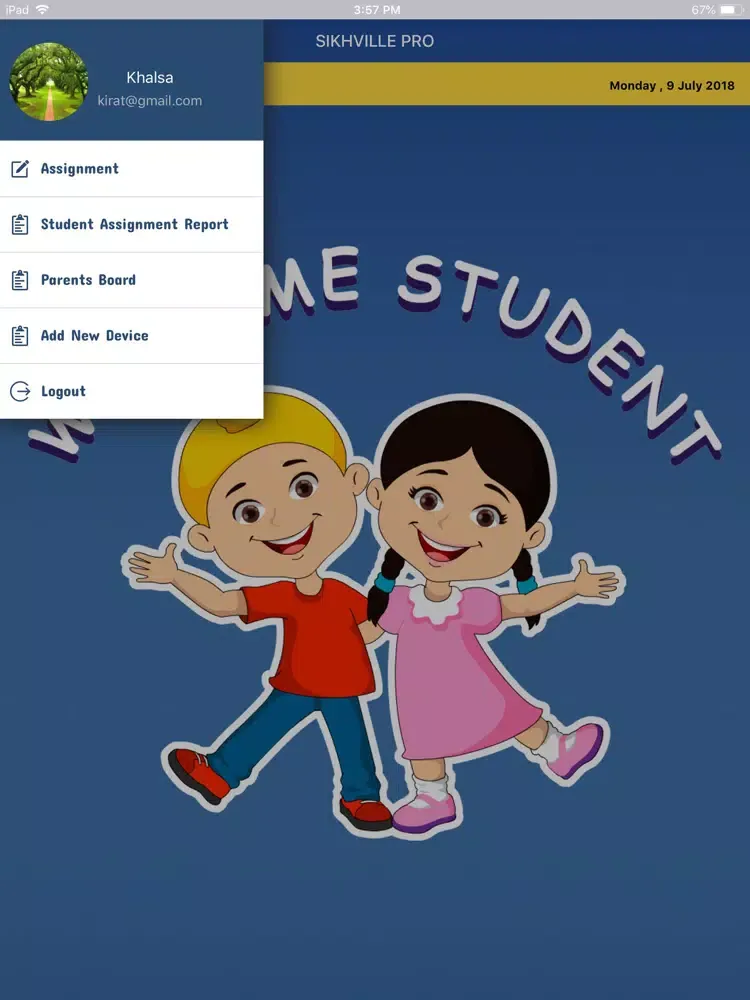 Ảnh chụp màn hình của Sikhville Pro Student iPad 
