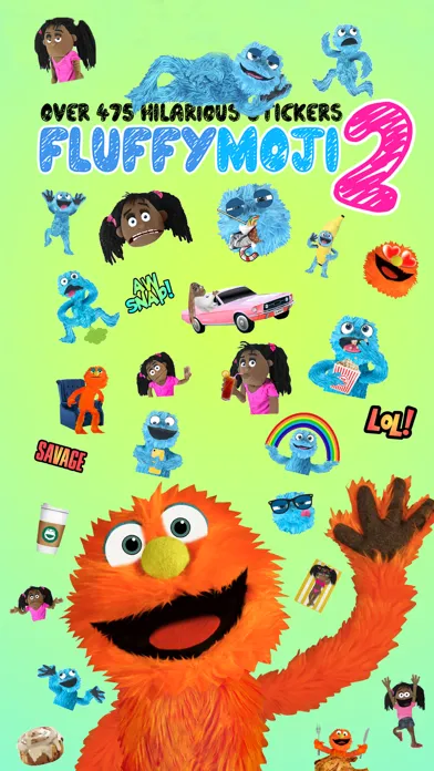 Fluffymoji سکرین شاٹس