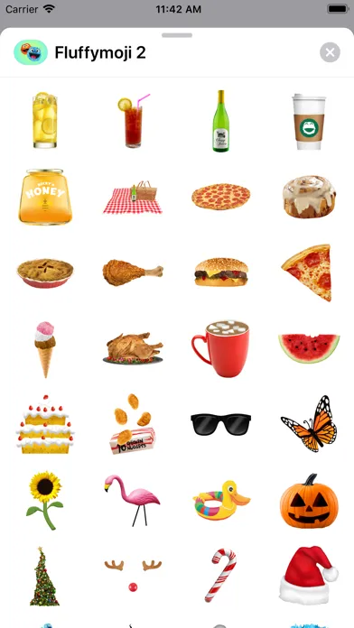 Fluffymoji سکرین شاٹس