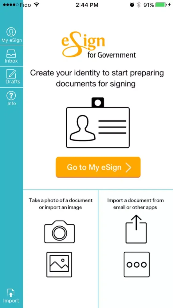 تصاویر e-Sign for Government
