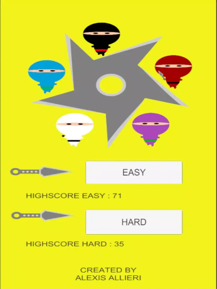 Shuriken Ninja Kamikaze iPad  Screenshots