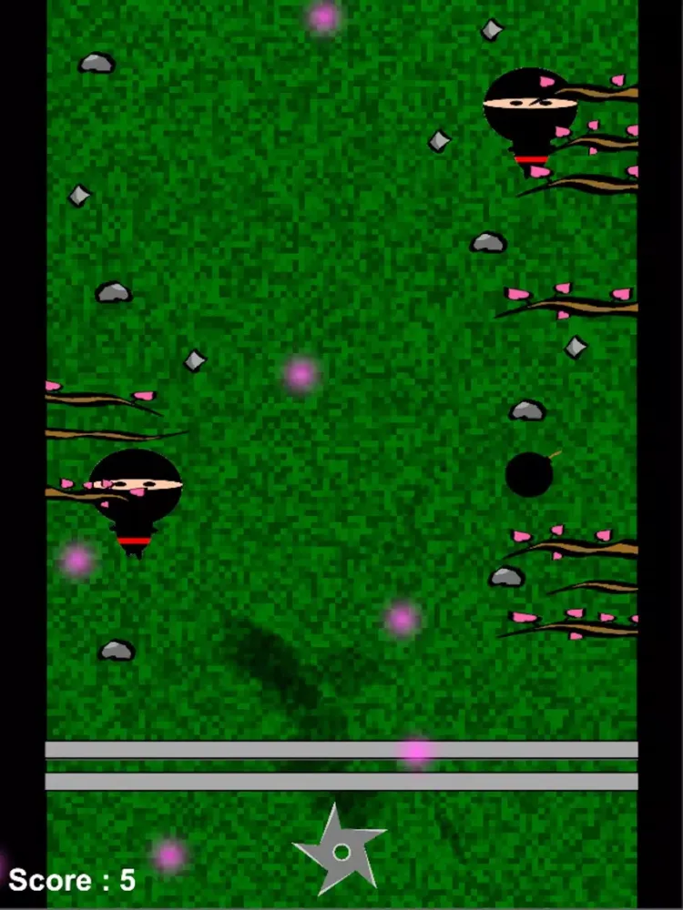 Shuriken Ninja Kamikaze iPad  Screenshots
