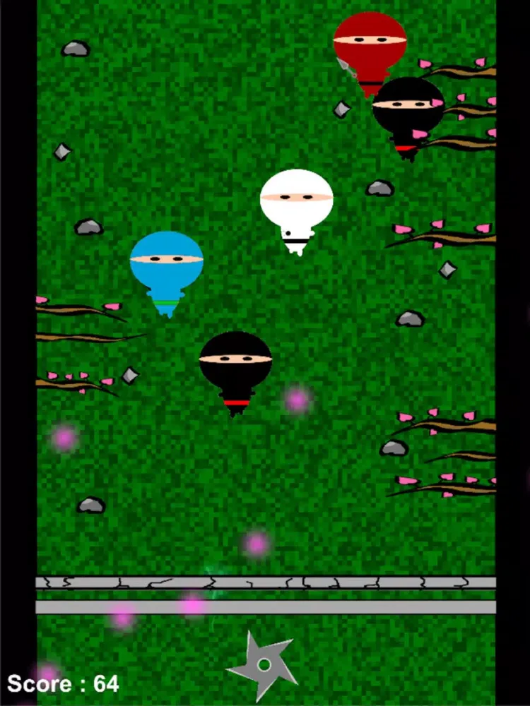 Shuriken Ninja Kamikaze iPad  Screenshots