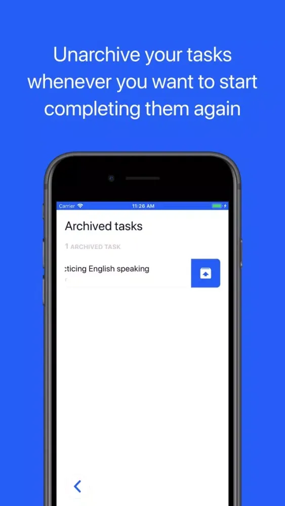 Tangkapan layar DailyQ - Daily Tasks Tracker
