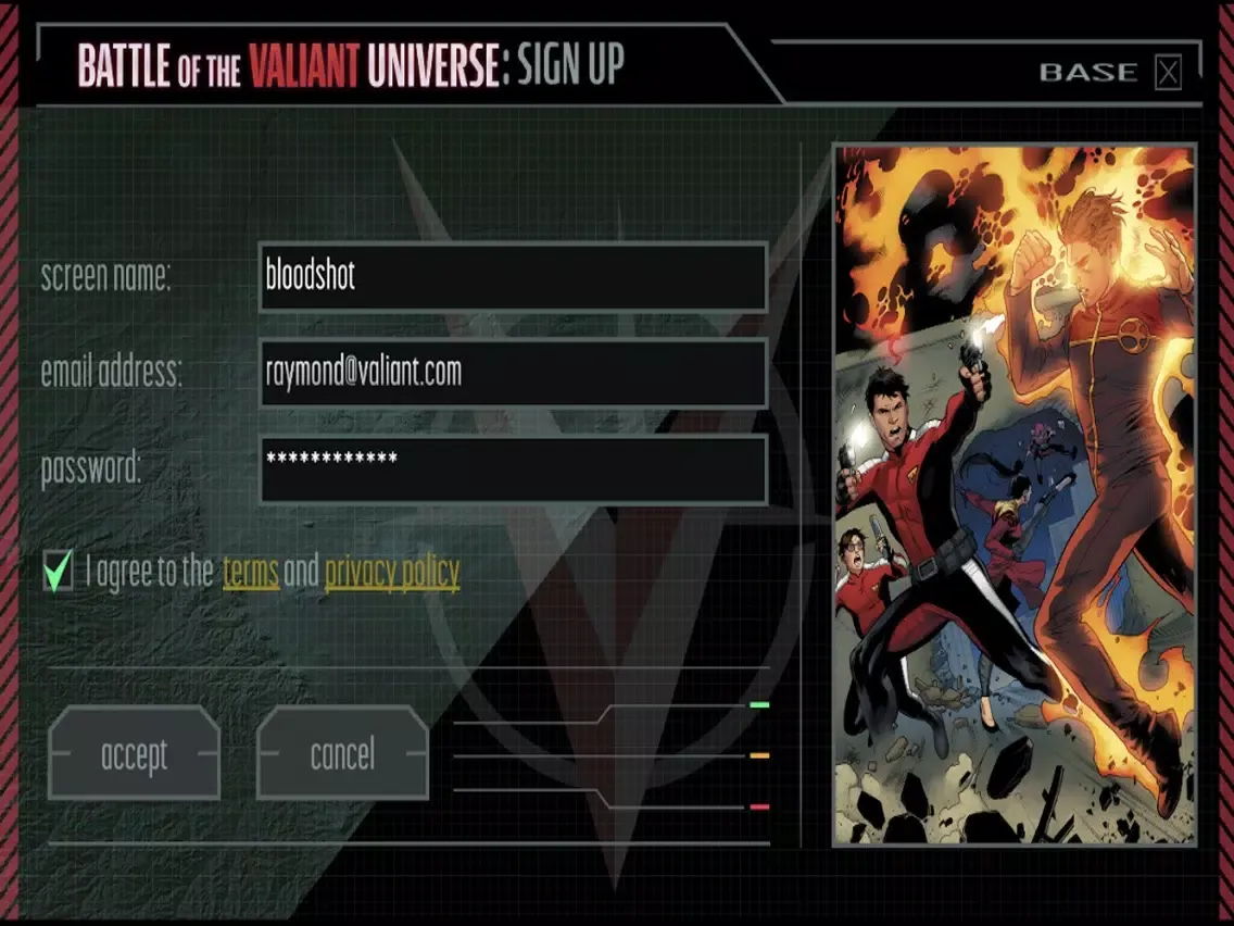 Battle Of The Valiant Universe iPad  Screenshots