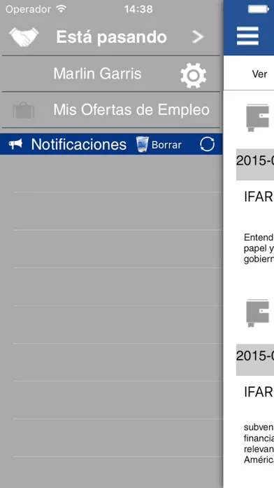 Zrzuty ekranu Becas y Empleo